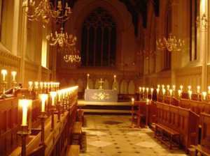 choir at evensong